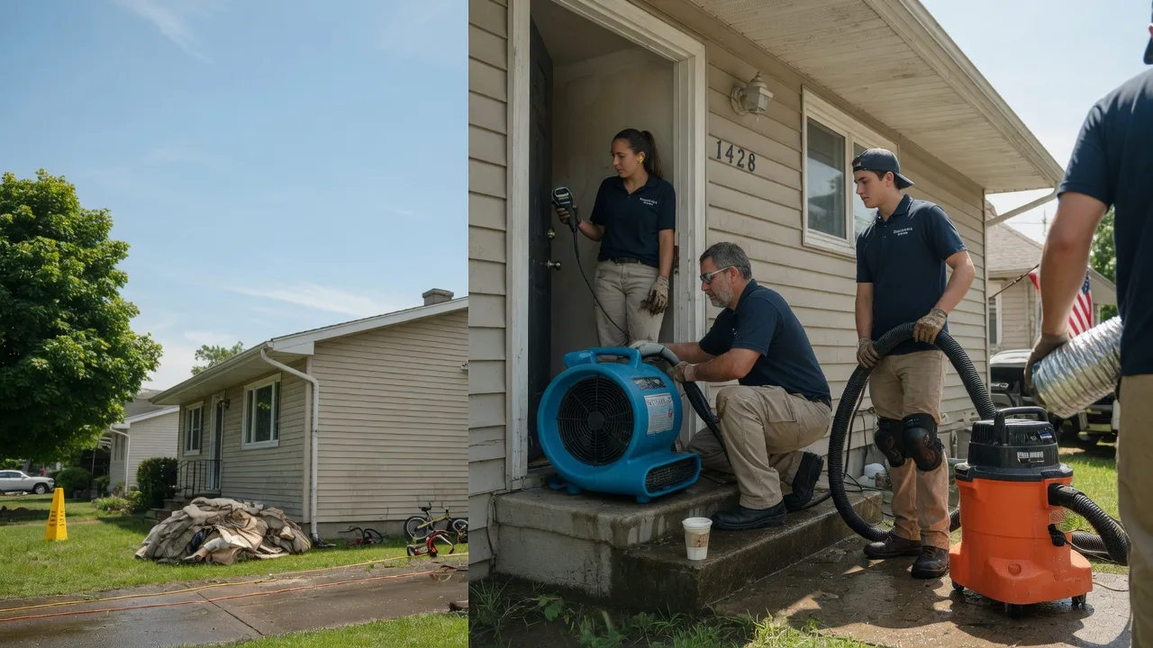 Water Damage Restoration in Hamptonville, NC near me